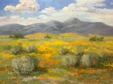 A parade of poppies