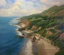 Overlooking El Matador Beach, Malibu