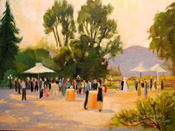Garden wedding, claremont ca botanical garden