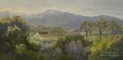 Malibu Las Virgenes Road ranch oil painting art for sale